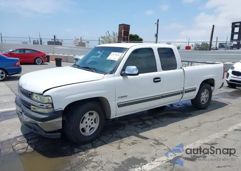 2002 Chevrolet Silverado 1500 Ls from USA, damaged, VIN 2GCEC19V821430576